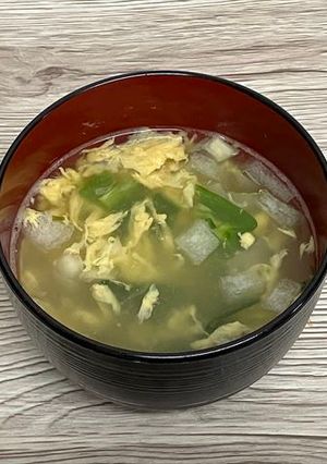 ピーマンたまごスープ-レシピのメイン写真
