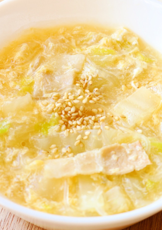 とろとろ♡白菜と春雨の中華スープ-レシピのメイン写真