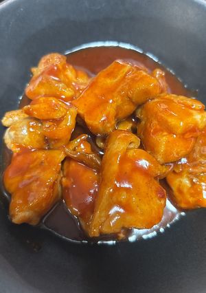 ピリ辛鶏肉✴︎和風-レシピのメイン写真
