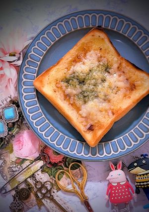 ☆簡単☆シナモンチーズハニートースト✨💖-レシピのメイン写真