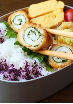 ささみ大葉巻き弁当-レシピのメイン写真