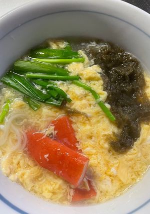 かき卵にゅうめん-レシピのメイン写真