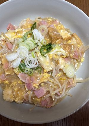 ベーコンと厚揚げのあんかけうどん-レシピのメイン写真