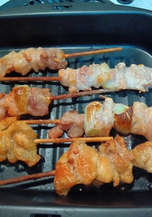 ヘルシオ　業務スーパーの焼き鳥-レシピのメイン写真