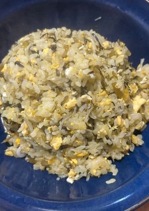 わさび高菜チャーハン-レシピのメイン写真