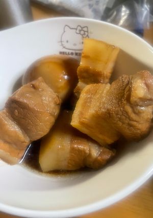 豚バラの角煮-レシピのメイン写真