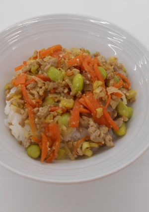 ねぎそぼろ丼-レシピのメイン写真