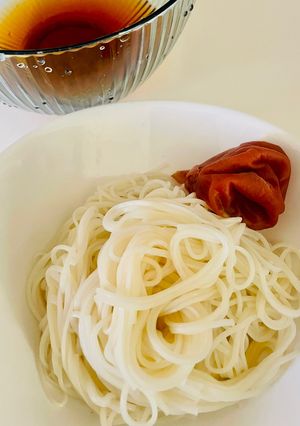私の 手軽なそうめん-レシピのメイン写真