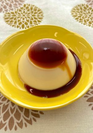 牛乳ごまプリン-レシピのメイン写真