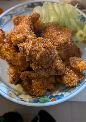 むね肉と牛乳の唐揚げ　レモンソース-レシピのメイン写真