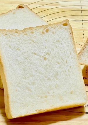 高加水で極ふわ♡翌日も柔らかい湯種食パン（HB）-レシピのメイン写真