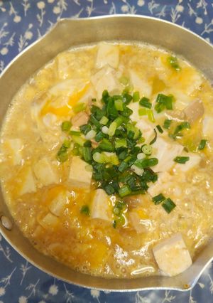 10分で簡単⭐️豆腐とツナの卵とじ-レシピのメイン写真