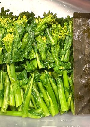菜の花の昆布締めお浸し☘️-レシピのメイン写真