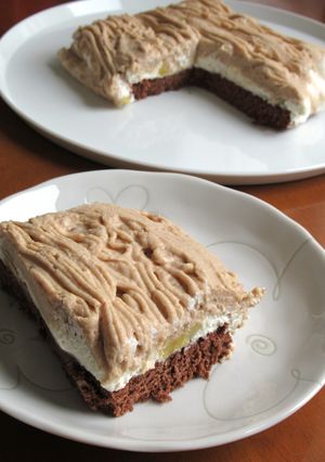 【 和栗モンブランチョコレートケーキ 〗-レシピのメイン写真