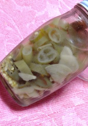 年中常備!簡単青唐辛子にんにく酢-レシピのメイン写真