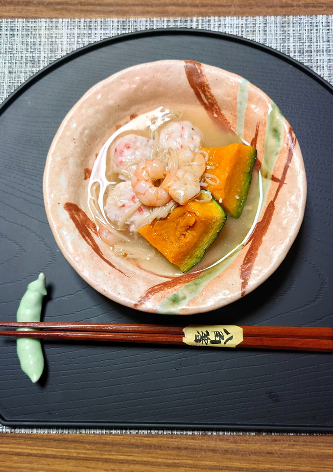 ヨウサマの減塩かぼちゃのあんかけ-レシピのメイン写真