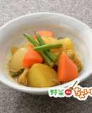 ＜ちょいしおレシピ＞カレー肉じゃが
