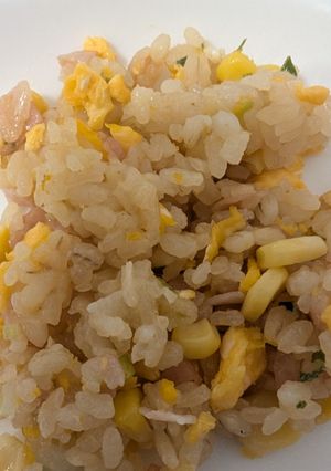 ハムと卵のガリバタ醤油チャーハン-レシピのメイン写真