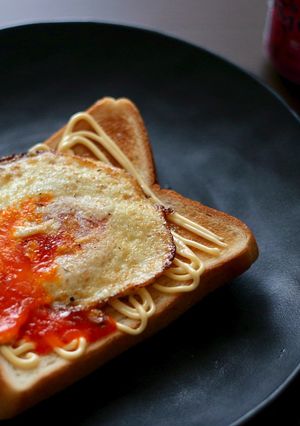 目玉焼きムラトースト-レシピのメイン写真