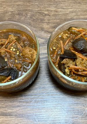 【糖尿病保存】鳥挽麻婆茄子-レシピのメイン写真