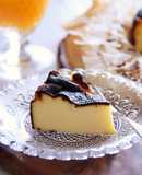 バスク風チーズケーキ🧀クリームチーズなし