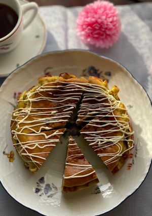 抹茶ホワイトチョコバスクチーズケーキ♡-レシピのメイン写真