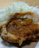 豚ロース厚切りのしょうが焼き。