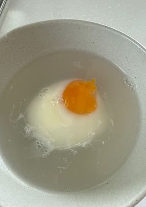 レンジで温泉卵レシピ♩-レシピのメイン写真