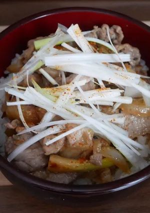 不器用豚丼-レシピのメイン写真