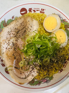 ガシラ煮干で昆布と椎茸の豚骨醤油ラーメン-レシピのメイン写真
