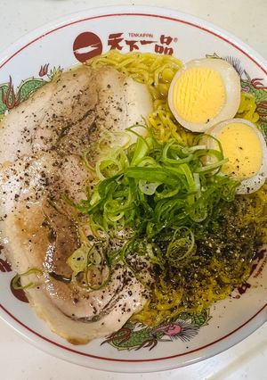 ガシラ煮干で昆布と椎茸の豚骨醤油ラーメン-レシピのメイン写真