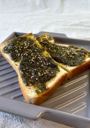 香りも味もいい❣️韓国海苔風トースト-レシピのメイン写真