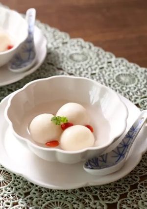 緑豆白玉シロップ煮-レシピのメイン写真