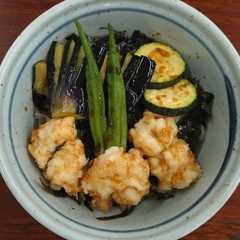 รูปของ ハモ蒲丼