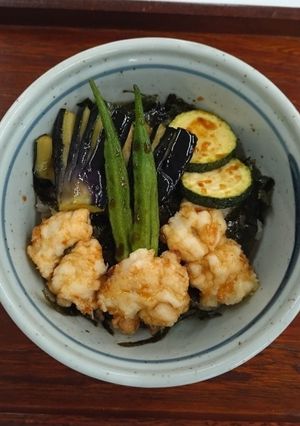 ハモ蒲丼-レシピのメイン写真