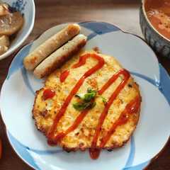 รูปของ 【節約】豆腐ふわふわオムレツ【調理簡単】
