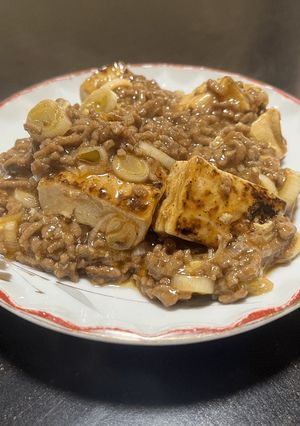 焼きどうふで麻婆豆腐-レシピのメイン写真