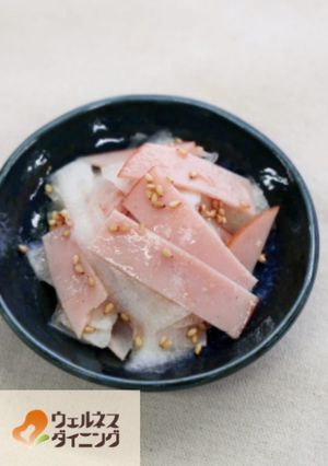 腎臓病食/大根とハムのサラダ-レシピのメイン写真