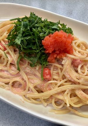 たらこパスタ-レシピのメイン写真