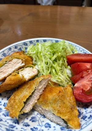 梅しそチキンカツ-レシピのメイン写真