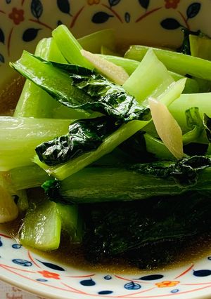 簡単！シャッキリ青菜炒め♡名古屋風-レシピのメイン写真