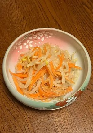 もやしと人参のポン酢ナムル-レシピのメイン写真