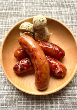 炭火焼きソーセージ　桜チップフィニッシュ-レシピのメイン写真