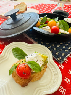 カマンベールチーズで焼きカプレーゼ-レシピのメイン写真