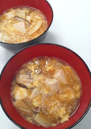 酸辣湯パート2-レシピのメイン写真