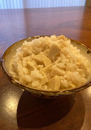 筍ご飯(白だしメインの味付け)-レシピのメイン写真