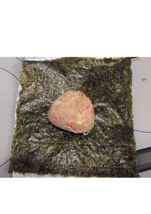 カニカマ入り‼️美味しい焼きおにぎり-レシピのメイン写真