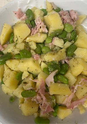 じゃがいもとそら豆のサラダ-レシピのメイン写真