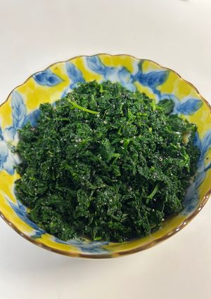 パセリのごまあえ-レシピのメイン写真