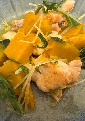 鶏肉と南瓜の塩煮-レシピのメイン写真